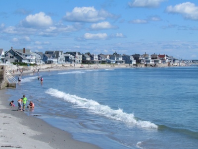 Beaches in the southern part of Maine